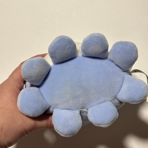 Violet Octopus Valentines Squishmallow – Blue Sea Animal Plushie Heart Cheeks - Picture 6 of 6